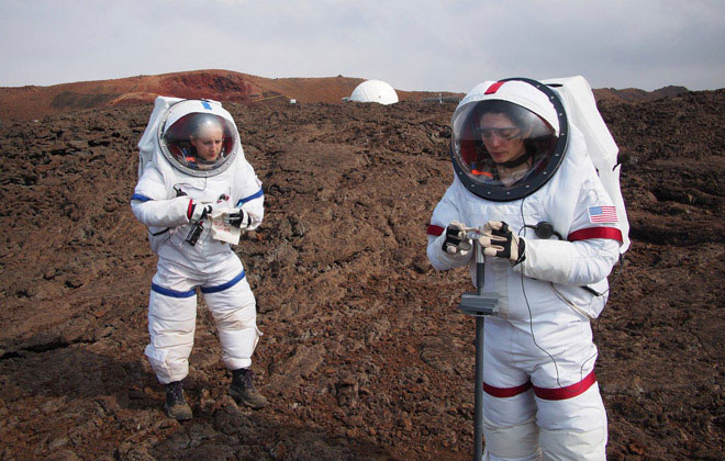 Picture 1 of NASA studies human behavior in Mars-like environments