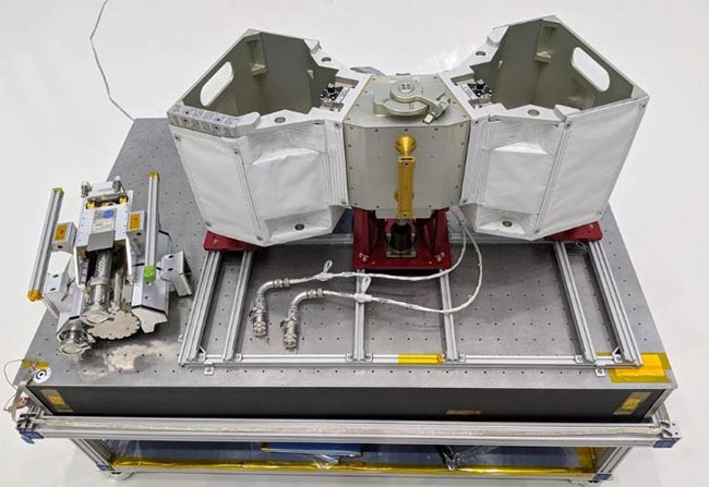 NASA takes 'robotic hotel' to the international space station images 1