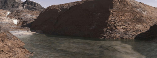 Picture 1 of NASA tossed the clip of Martian water