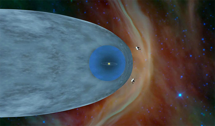 Picture 1 of NASA transmits its first signal from interstellar space