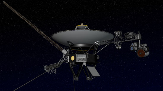 Picture 1 of NASA Voyager 1 spacecraft comes to the edge of the solar system
