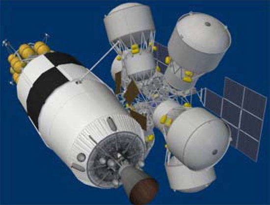 Picture 1 of NASA wants to build fuel stations in space