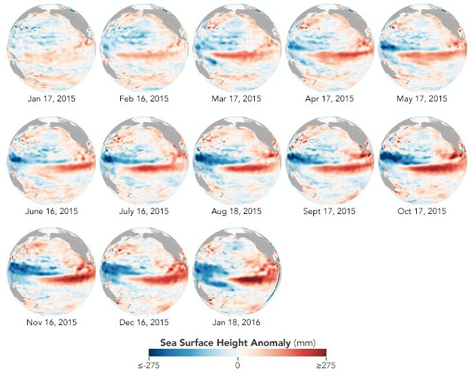 Picture 3 of NASA: We are experiencing the peak of El Nino
