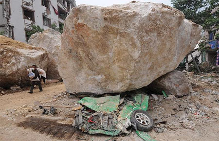 Picture 1 of Natural disaster in 2008 through photos