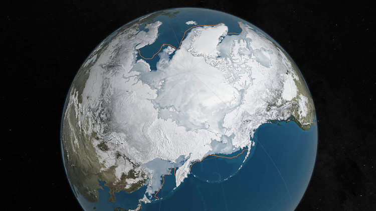 Picture 1 of Natural Mother is the culprit who wiped out half of the Arctic ice