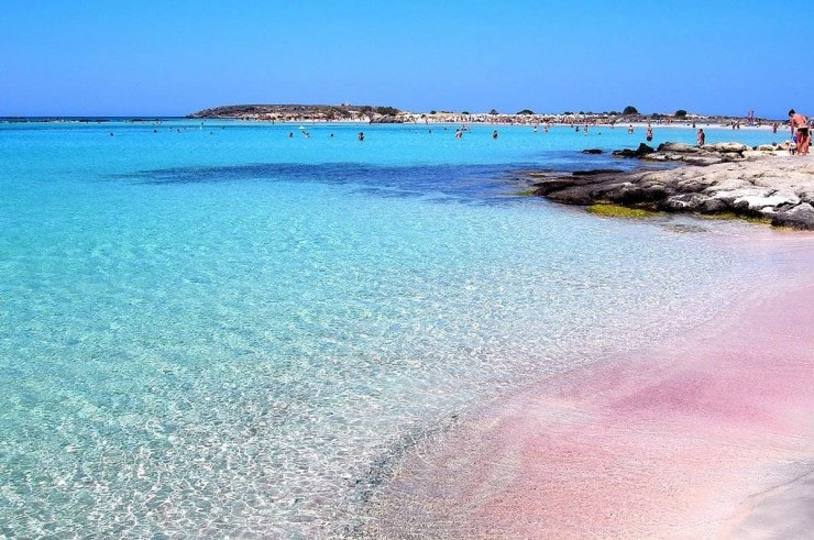 Picture 8 of Natural pink sand coast in Bahamas