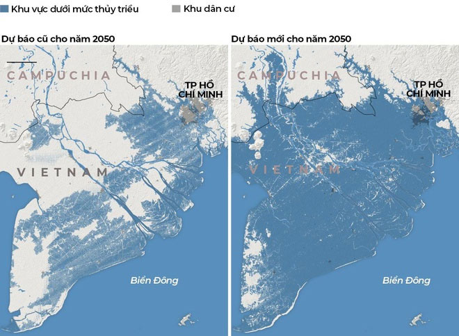 Picture 1 of Nature: In 2050, almost the whole South is submerged under the tide