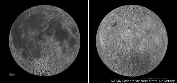 Picture 4 of Never see the full Moon from Earth