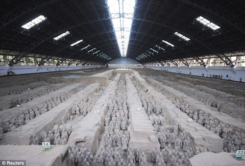 Picture 4 of New discovery about Qin Shihuang's grave
