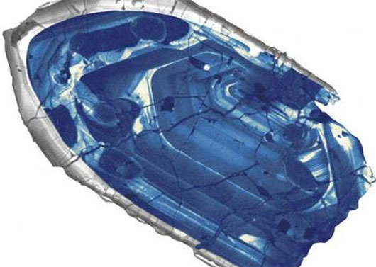 Picture 1 of New discovery about the formation of Earth's crust