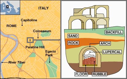 Picture 4 of New discovery about the legendary cave of Rome