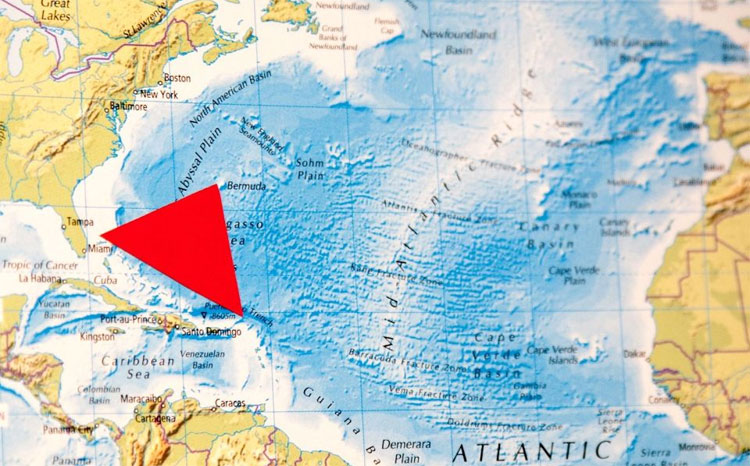 Picture 1 of New explanation for boats disappearing in the Bermuda triangle