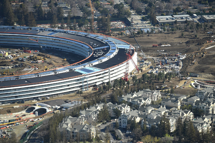 Picture 2 of New headquarters Apple reached the perfect limit of construction