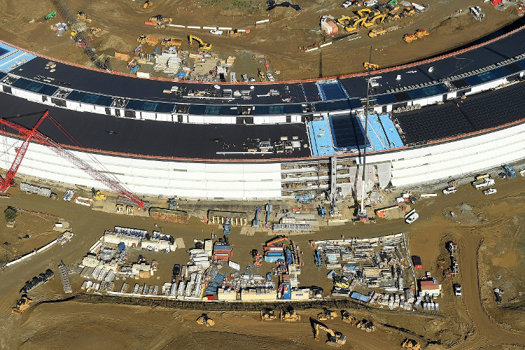 Picture 3 of New headquarters Apple reached the perfect limit of construction
