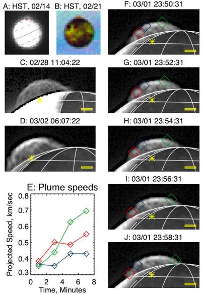 Picture 2 of New Horizons observes lightning on the surface of Jupiter