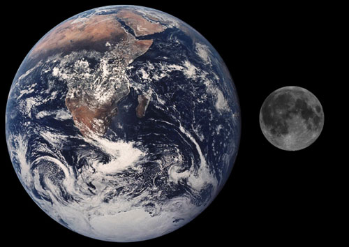 Picture 1 of New hypothesis about the origin of the moon