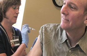 Picture 1 of New influenza A / H1N1 vaccine: There is no less concern