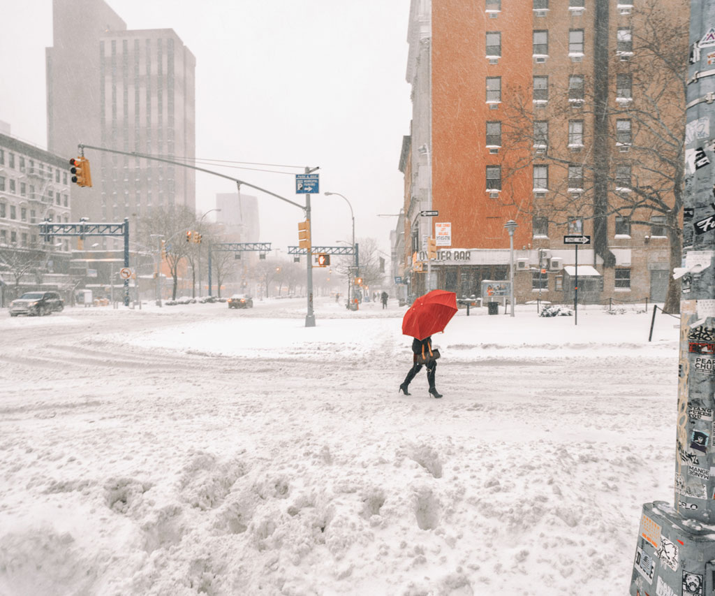 Picture 18 of New York is as beautiful as heaven in a historic snowstorm