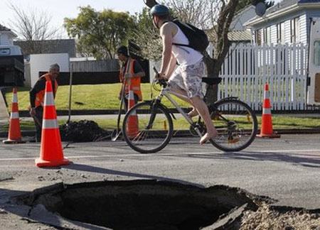 Picture 11 of New Zealand suffered 280 earthquake aftershocks