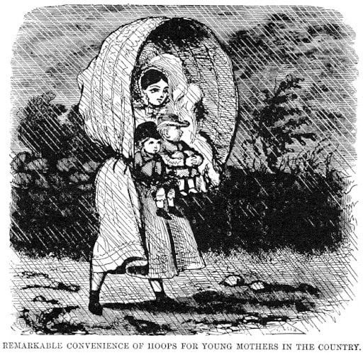 Picture 3 of Nineteenth century fashion: A series of women were burned alive because of this