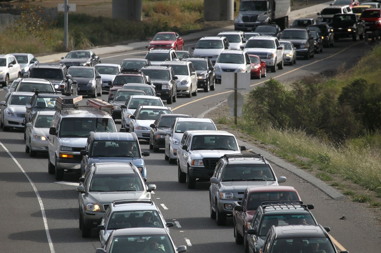 Picture 4 of No accident, no road repair, why is there still a traffic jam?