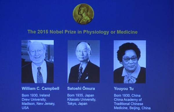 Picture 2 of Nobel Prize for Medicine 2015 for researchers against parasites