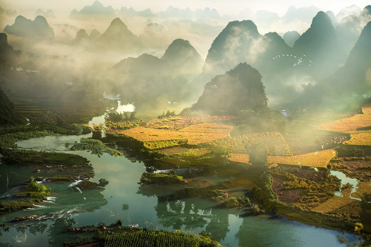 Picture 3 of Non Nuoc Cao Bang is as beautiful as picturesque through NAG lenses