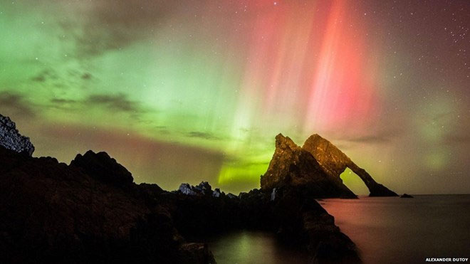 Picture 9 of Northern light illuminates the UK