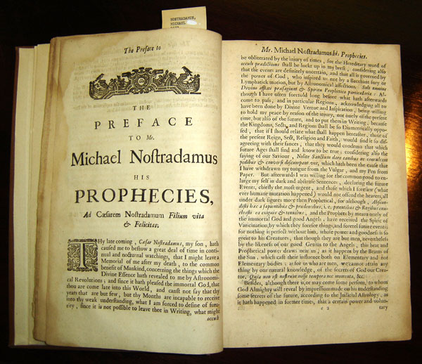 Picture 2 of Nostradamus really predict the future?