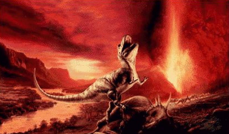 Picture 3 of Not a meteorite, what's really killing dinosaurs?