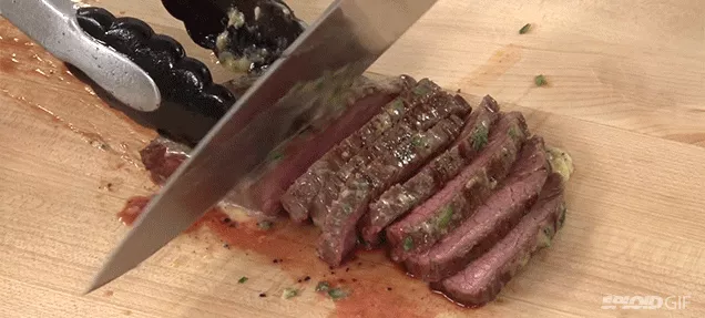 Picture 1 of Not blood as we thought, the water flowing out of the meat is another