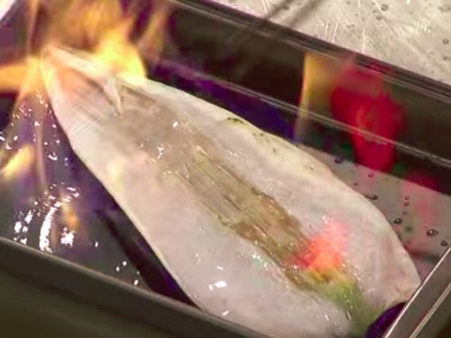 Picture 2 of Note to avoid burns when baking food with alcohol