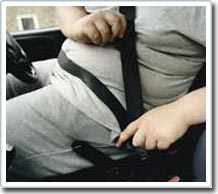 Picture 1 of Obesity involves restricting the use of seat belts