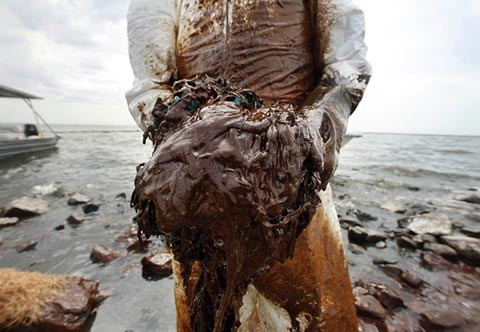 Picture 4 of Oil spill in America