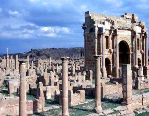 Old city of Timgad (Algeria) images 2