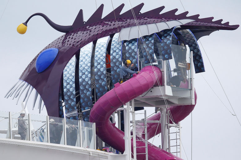 Picture 15 of On the world's largest superyacht, the Titanic is just a boy