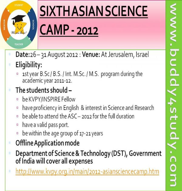 Picture 1 of Opening of the Asian Science Summer Camp 2012