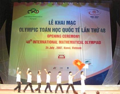 Picture 2 of Opening the International Math Olympiad: Full of colors