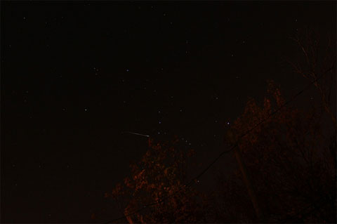 Picture 7 of Orionids meteor shower