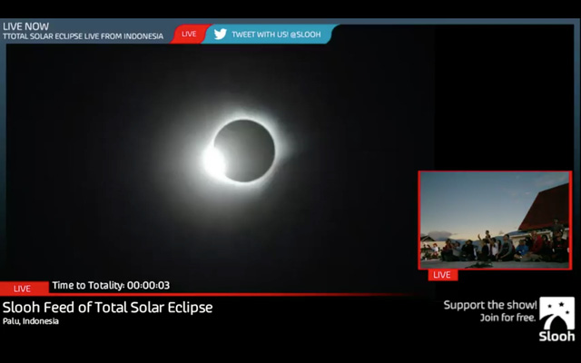 Picture 10 of Overview of solar eclipse this morning in Vietnam and Southeast Asian countries