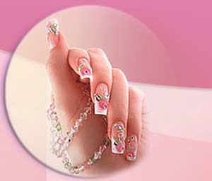 Picture 1 of Paint and fake nails are harmful to health