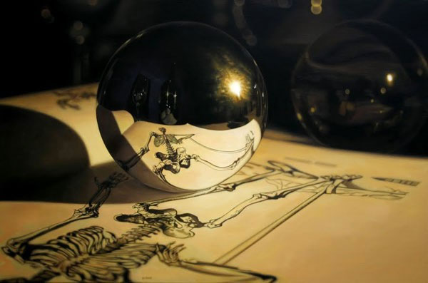 Picture 3 of Painting illusion reflections makes it difficult to distinguish the fake