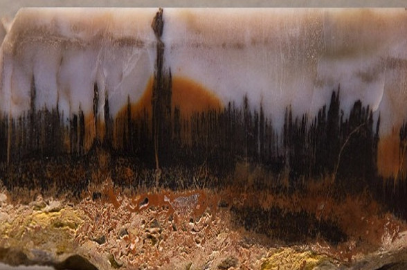 Picture 2 of Painting natural landscapes in agate stones