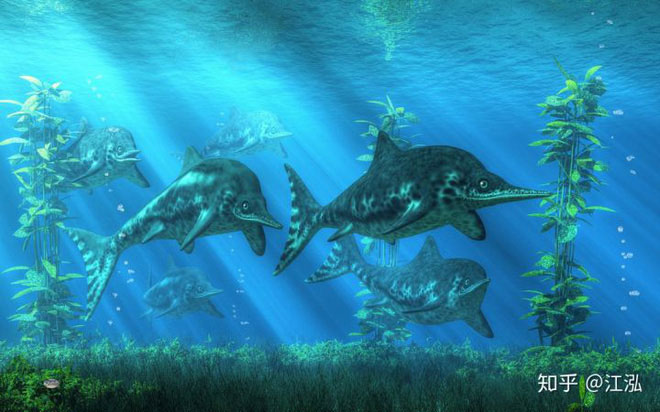 Picture 13 of Paleontologists discovered the fat on the body of the fish lizard 180 million years ago