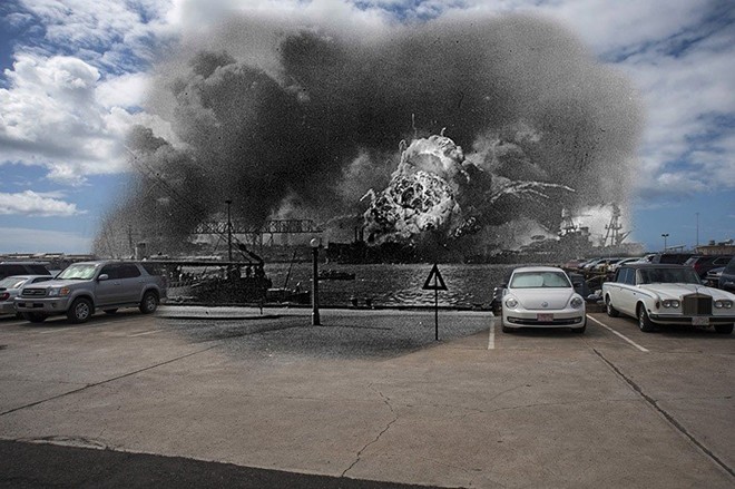 Picture 7 of Panoramic view of Pearl Harbor 74 years after the historic battle