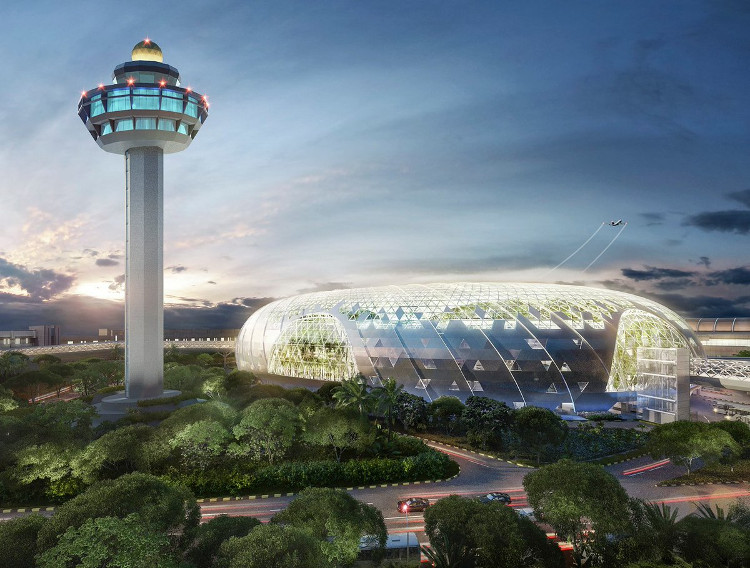 Picture 1 of 'Paradise' inside Singapore airport