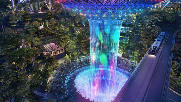 Picture 4 of 'Paradise' inside Singapore airport