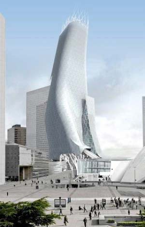 Picture 1 of Paris built buildings using wind power