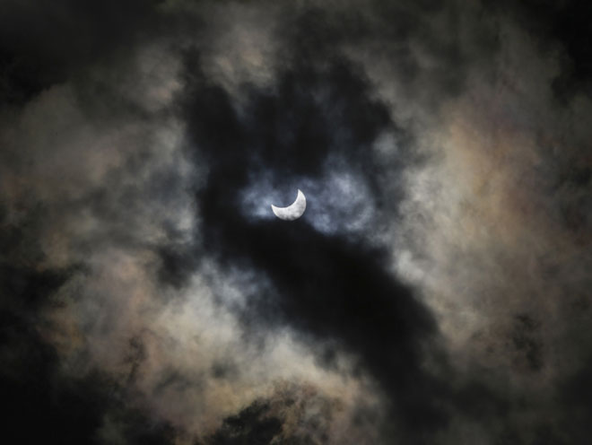 Picture 10 of Partial eclipse across North America