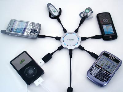 Picture 1 of PCMOS chips help users charge mobile phones by month